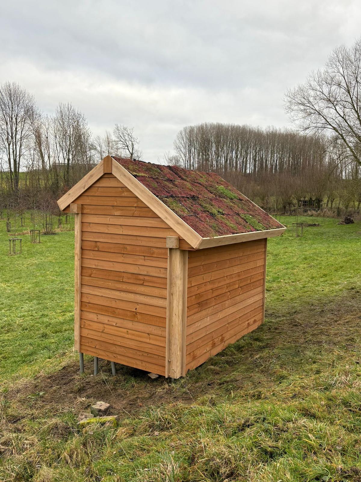 Abris en bois de chêne