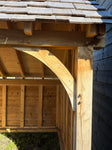 Abris en bois de chêne