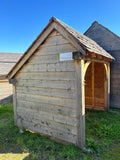Abris en bois de chêne