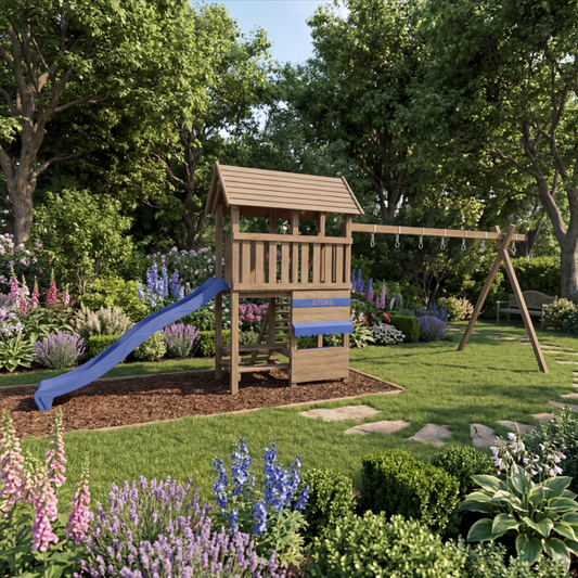 Model SUNNY - houten speeltuig