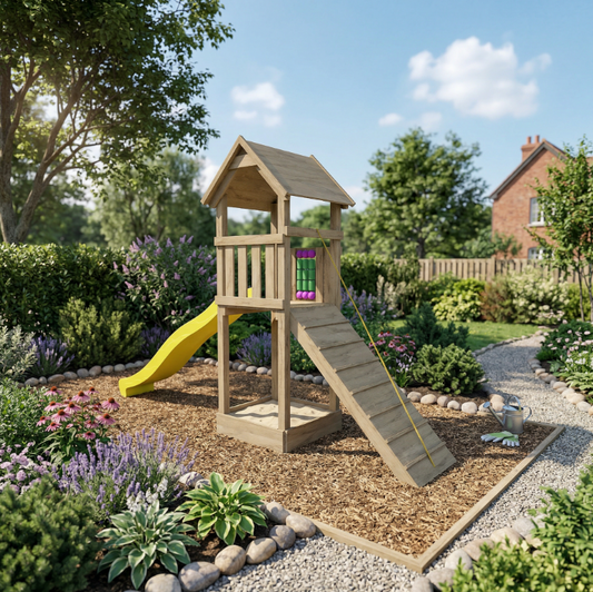 Model TOWER - houten speeltuig