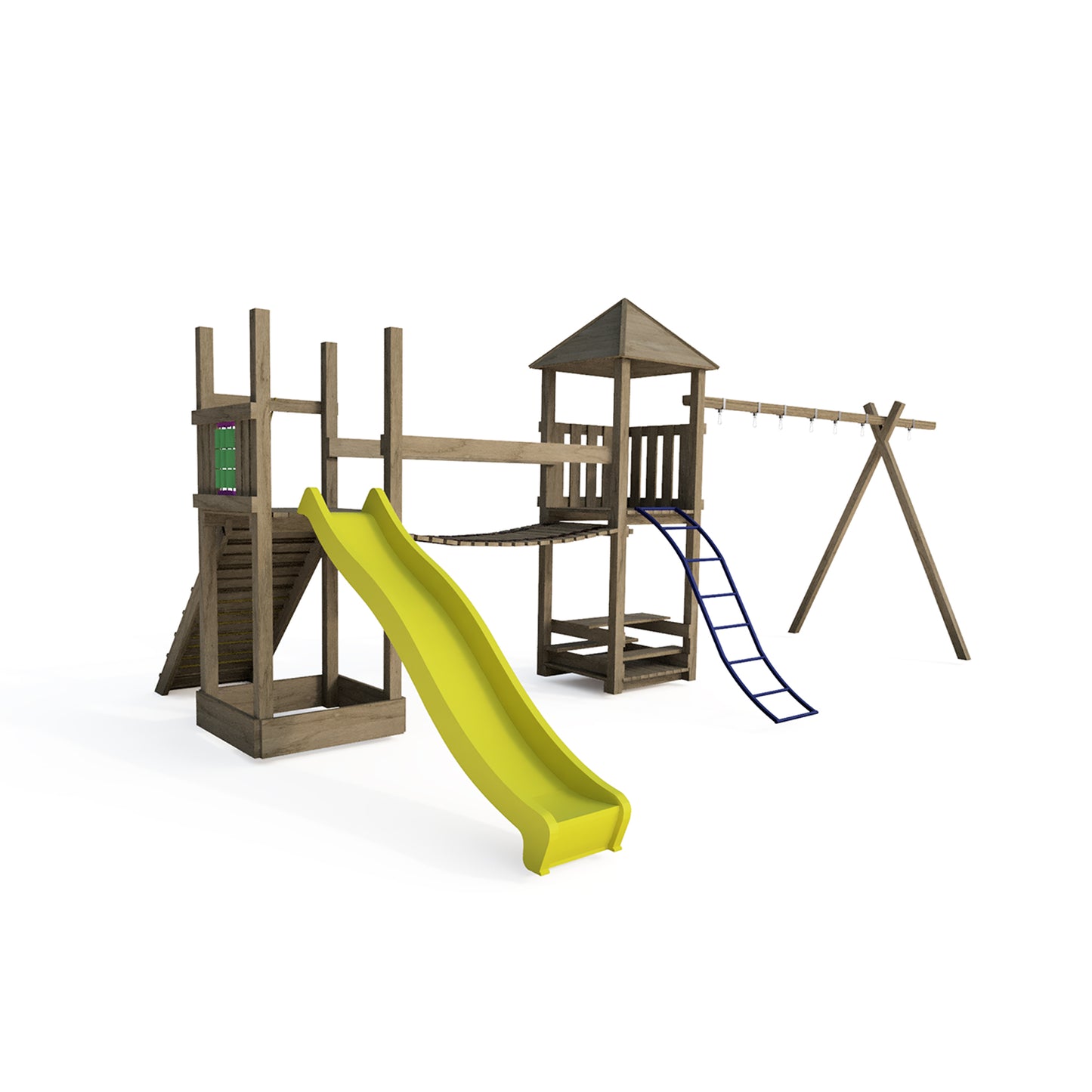 Model ACROFUN - houten speeltuig