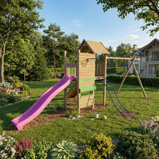 Model FUNNY - houten speeltuig