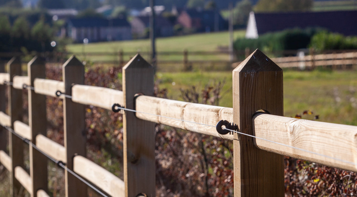Clôture pour chevaux – Sur mesure (prix sur demande)