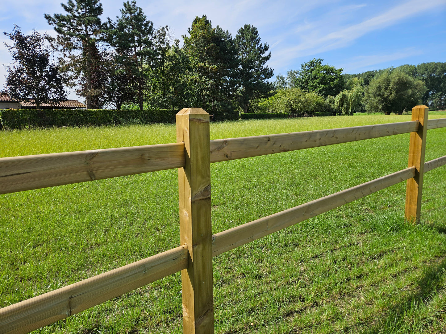 Clôture pour chevaux – Sur mesure (prix sur demande)