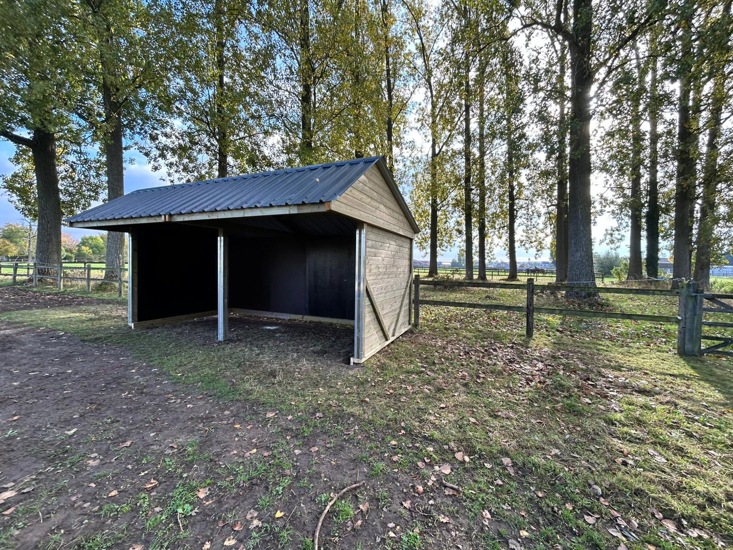 Schuilhok 3mx6m - bouwpakket