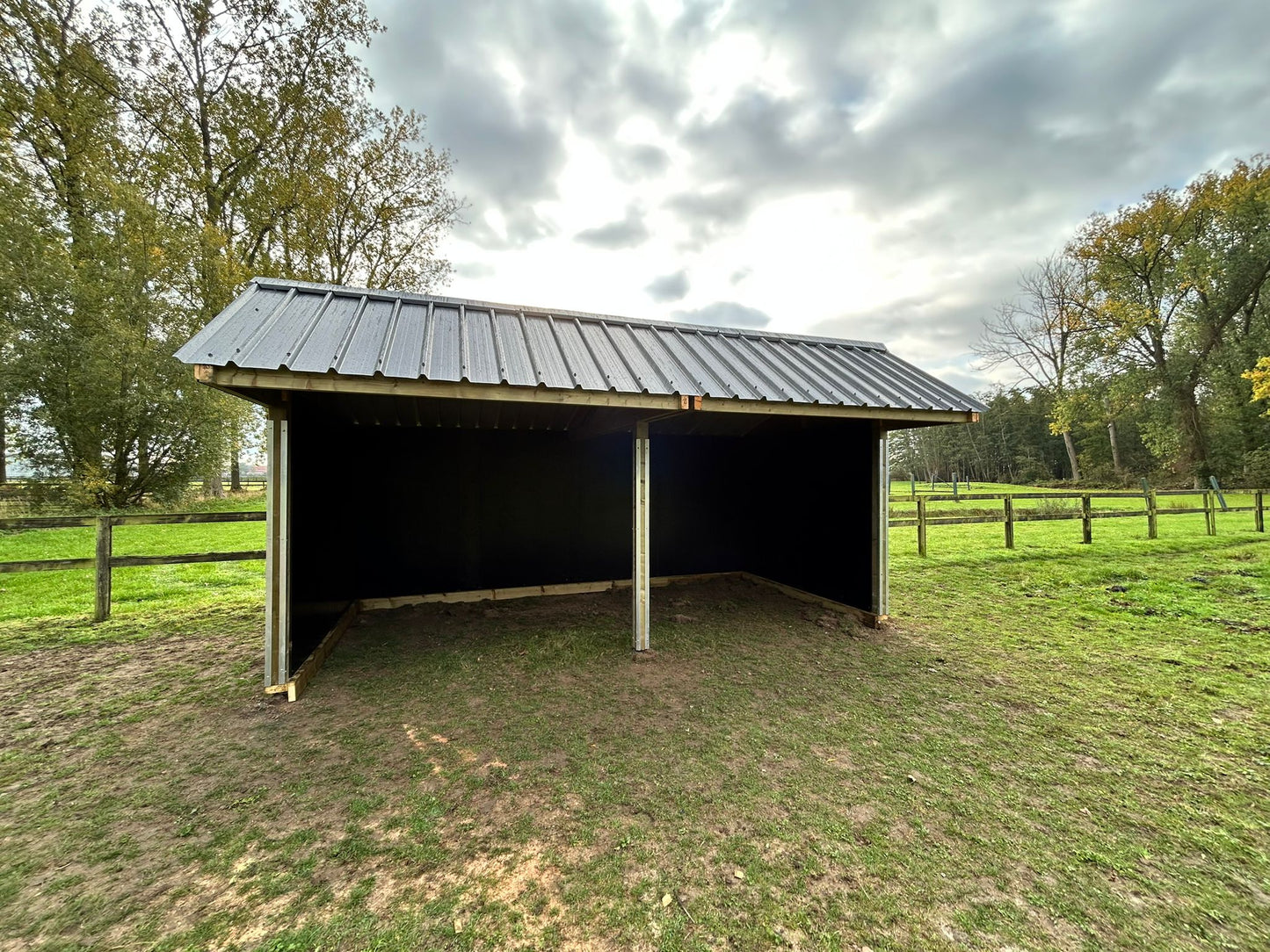 Schuilhok 3mx6m - bouwpakket