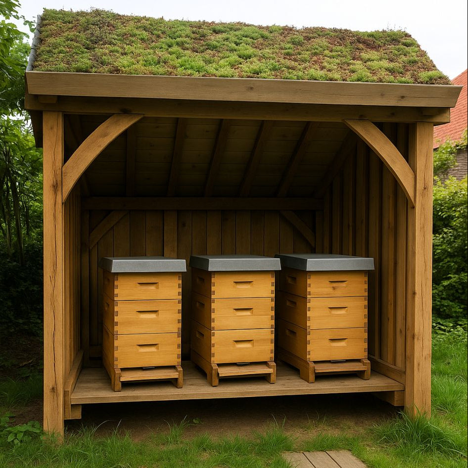 Abris en bois de chêne