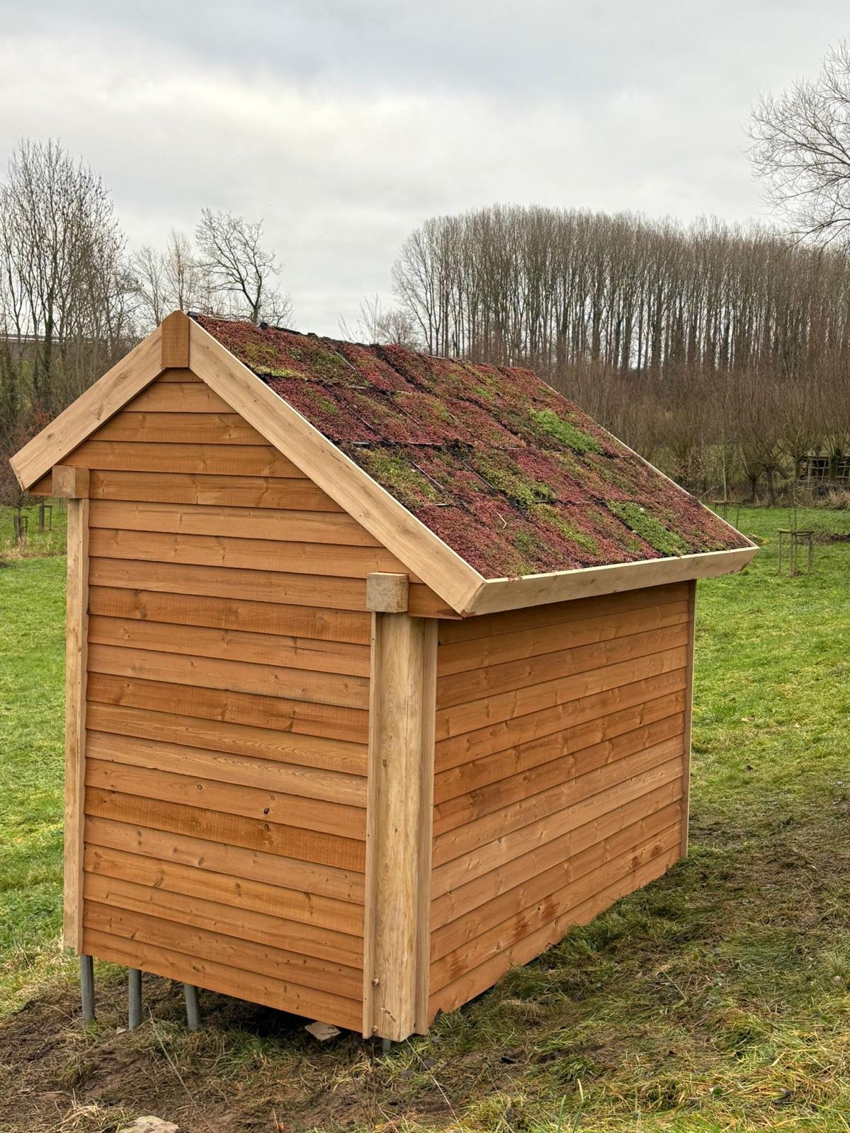 Abris en bois de chêne