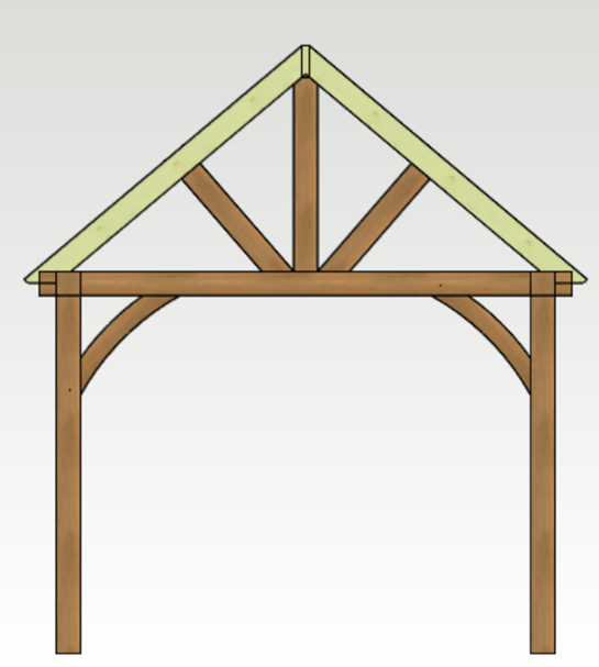 bouwpakket eik 3mx3m