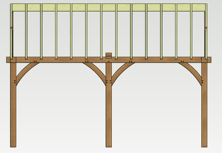 bouwpakket eik 5mx3m