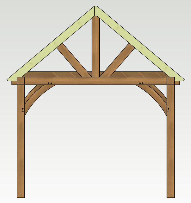 bouwpakket eik 6mx3m