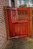 Porte de jardin PADOUK - Verticale - double portes