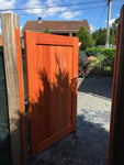 Porte de jardin PADOUK - Dans le cadre - simple porte