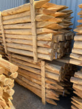 robinia palen-kastanje-duurzaam-houtstock-rond-rondhout